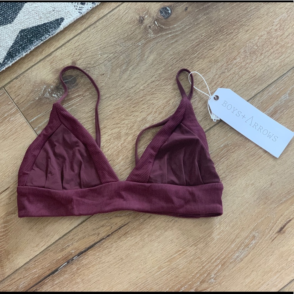 Boys + Arrows Z10200, Dana, Burgundy. Size S. NWT